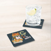 Scooby-Doo | G ist für Geister Rechteckiger Pappuntersetzer (Vor Ort)