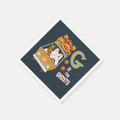 Scooby-Doo | G ist für Geister Serviette (Ecke)