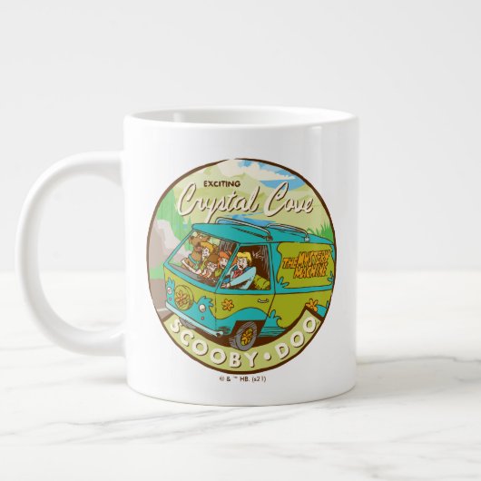 Scooby-Doo | Gang Driving Through "Crystal Cove" Jumbo-Tasse (Links)