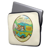 Scooby-Doo | Gang durch "Kristallbucht" Laptopschutzhülle (Vorderseite Links)