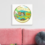 Scooby-Doo | Gang durch "Kristallbucht" Leinwanddruck (Insitu (Wohnzimmer))