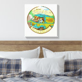 Scooby-Doo | Gang durch "Kristallbucht" Leinwanddruck (Insitu (Schlafzimmer))