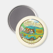 Scooby-Doo | Gang durch "Kristallbucht" Magnet (Vorderseite/Rückseite)