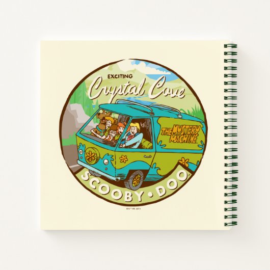 Scooby-Doo | Gang durch "Kristallbucht" Notizblock (Rückseite)