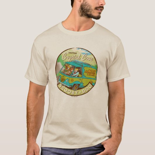 Scooby-Doo | Gang durch "Kristallbucht" T-Shirt (Vorderseite)