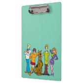 Scooby-Doo | Ganze Gang 14 Mystery Inc. Klemmbrett (Links)