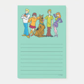 Scooby-Doo | Ganze Gang 14 Mystery Inc. Post-it Klebezettel (Vorderseite)