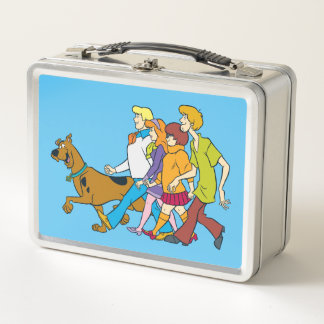 Scooby-Doo | Ganze Gang 18 Mystery Inc. Metall Brotdose