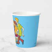 Scooby-Doo | Ganze Gang 18 Mystery Inc. Pappbecher (Rückseite)