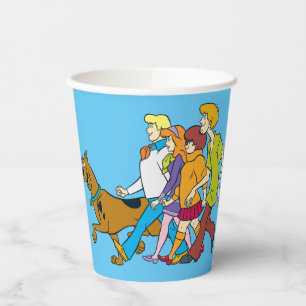 Scooby-Doo Ganze Gang 18 Mystery Inc. Pappbecher