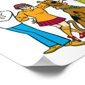 Scooby-Doo Geburtstag Leckerei unterzeichnen Poster (Ecke)