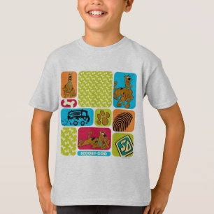 Scooby-Doo Geheimnis-Muster T-Shirt
