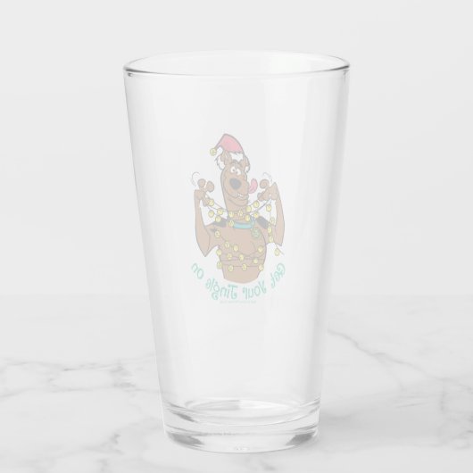 Scooby-Doo "Get Your Jingle On" Glas (Rückseite)