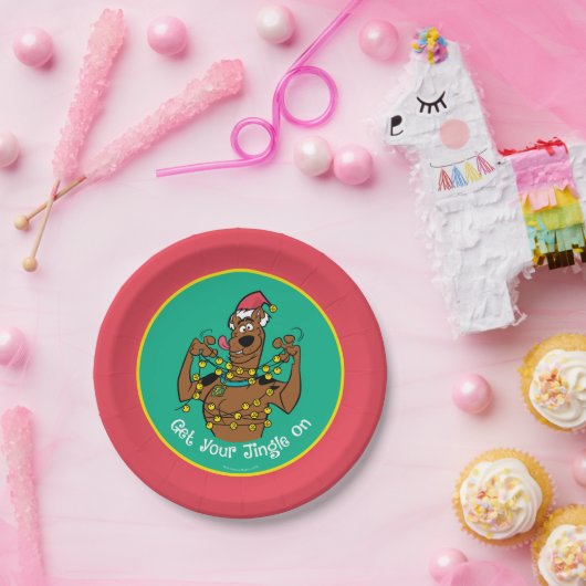 Scooby-Doo "Get Your Jingle On" Pappteller (Party)