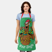 Scooby-Doo "Get Your Jingle On" Schürze (Getragen)