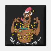 Scooby Doo Get Your Jingle On T Shirt Magnet (Vorne)