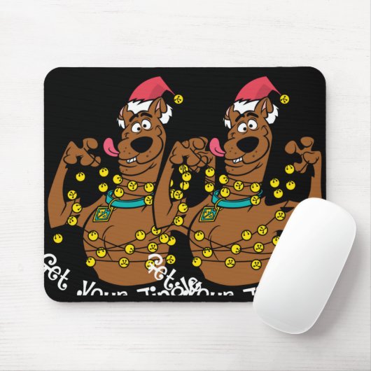 Scooby Doo Get Your Jingle On T Shirt Mousepad (Mit Mouse)