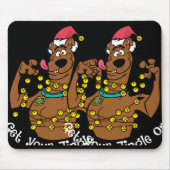 Scooby Doo Get Your Jingle On T Shirt Mousepad (Vorne)