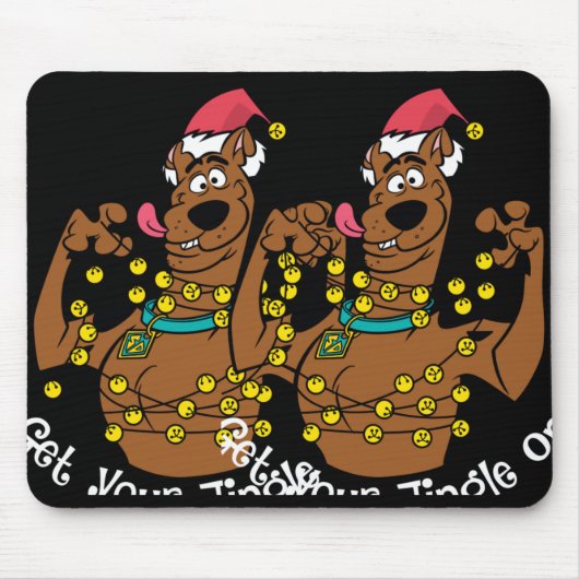 Scooby Doo Get Your Jingle On T Shirt Mousepad (Vorne)