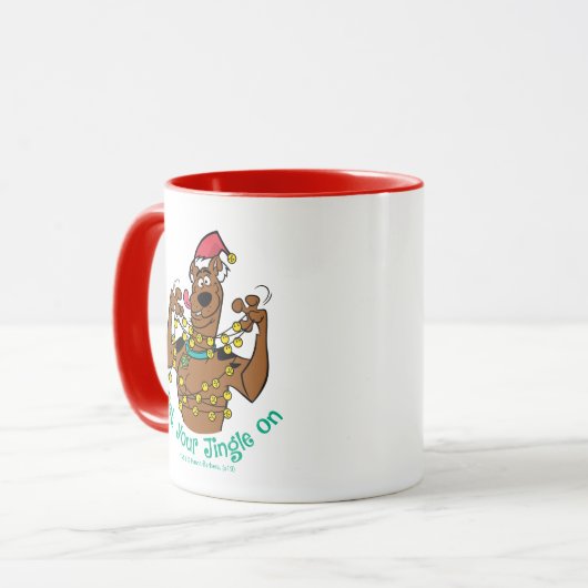 Scooby-Doo "Get Your Jingle On" Tasse (Vorderseite Links)