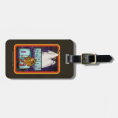 Scooby-Doo Ghost Looking for Shaggy & Scooby Gepäckanhänger (Vorderseite horizontal)