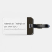 Scooby-Doo Ghost Looking for Shaggy & Scooby Gepäckanhänger (Rückseite horizontal)