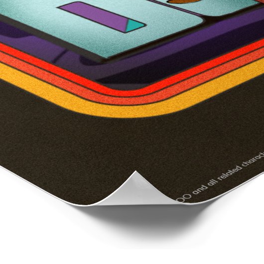 Scooby-Doo | Ghost sucht Shaggy & Scooby Poster (Ecke)