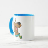 Scooby-Doo glückliches Gesicht Tasse (Vorderseite Links)