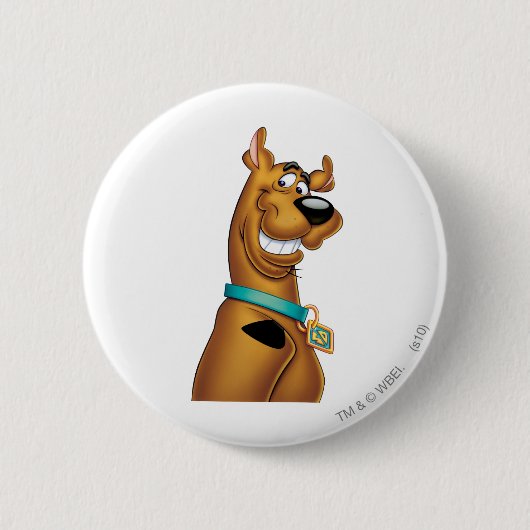 Scooby-Doo Grin Button (Vorderseite)