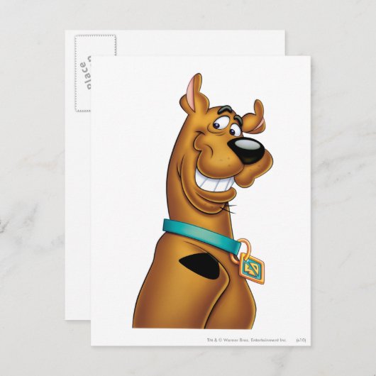 Scooby-Doo Grin Postkarte (Vorne/Hinten)