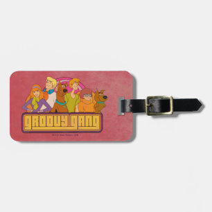 Scooby-Doo   "Groovy Gang" Retro-Cartoon-Grafik Gepäckanhänger
