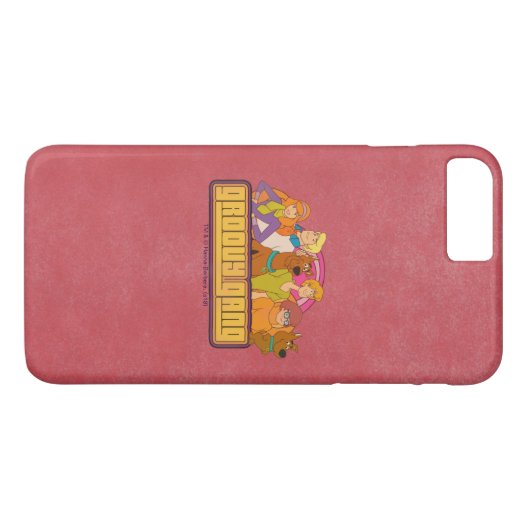 Scooby-Doo | "Groovy Gang" Retro Cartoon Graphic Case-Mate iPhone Hülle (Rückseite (Horizontal))