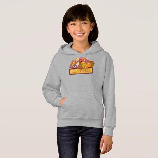 Scooby-Doo | "Groovy Gang" Retro Cartoon Graphic Hoodie (Vorne ganz)