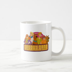 Scooby-Doo   "Groovy Gang" Retro Cartoon Graphic Kaffeetasse