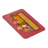 Scooby-Doo | "Groovy Gang" Retro Cartoon Graphic Magnet (Rechte Seite)