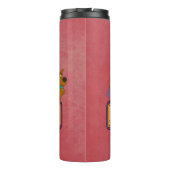 Scooby-Doo | "Groovy Gang" Retro Cartoon Graphic Thermosbecher (Rückseite)