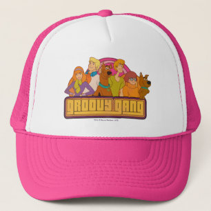 Scooby-Doo   "Groovy Gang" Retro Cartoon Graphic Truckerkappe