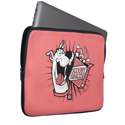 Scooby-Doo Halftone Scooby Snacks Laptopschutzhülle (Vorne Rechts)