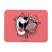 Scooby-Doo Halftone Scooby Snacks Magnet (Horizontal)