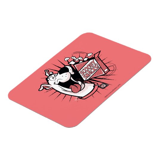 Scooby-Doo Halftone Scooby Snacks Magnet (Linke Seite)