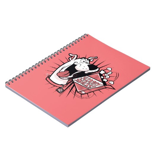 Scooby-Doo Halftone Scooby Snacks Notizblock (Linke Seite)