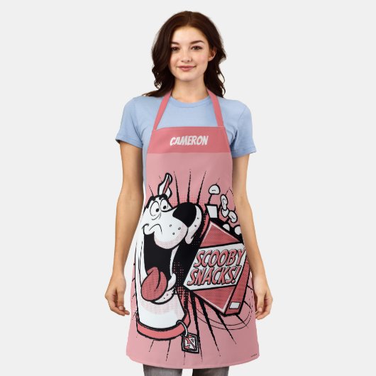 Scooby-Doo Halftone Scooby Snacks Schürze (Getragen)
