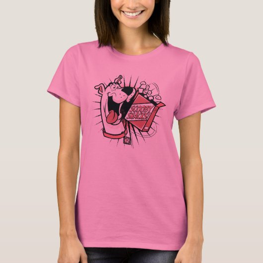 Scooby-Doo Halftone Scooby Snacks T-Shirt (Vorderseite)