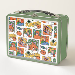 Scooby-Doo Halloween-Fotos Muster Metall Brotdose