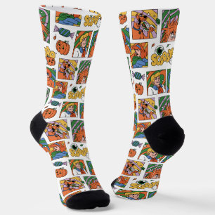 Scooby-Doo Halloween-Fotos Muster Socken