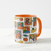 Scooby-Doo Halloween-Fotos Muster Tasse (VorderseiteRechts)