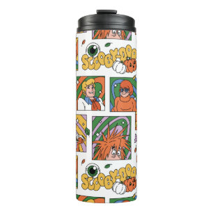 Scooby-Doo Halloween-Fotos Muster Thermosbecher