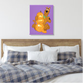 Scooby-Doo | Halloween Jack-O-Lantern Leinwanddruck (Insitu (Schlafzimmer))