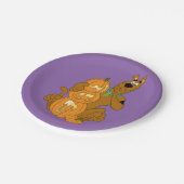 Scooby-Doo | Halloween Jack-O-Lantern Pappteller (Schrägansicht)