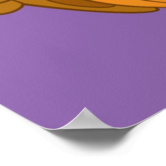 Scooby-Doo | Halloween Jack-O-Lantern Poster (Ecke)